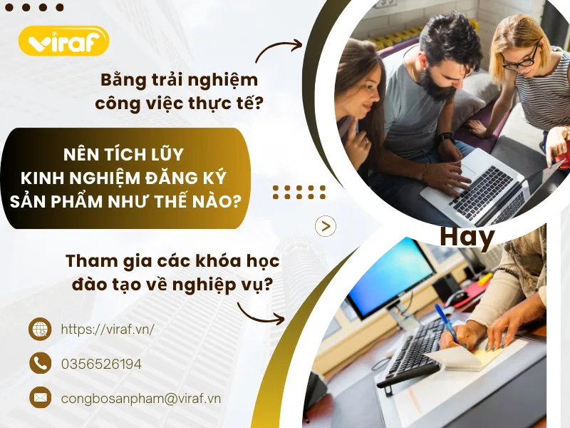 NÊN TÍCH LŨY KINH NGHIỆM ĐĂNG KÝ SẢN PHẨM NHƯ THẾ NÀO?