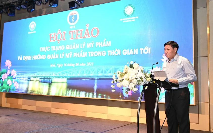 HỘI THẢO THỰC TRẠNG QUẢN LÝ MỸ PHẨM VÀ ĐỊNH HƯỚNG QUẢN LÝ MỸ PHẨM TRONG THỜI GIAN TỚI