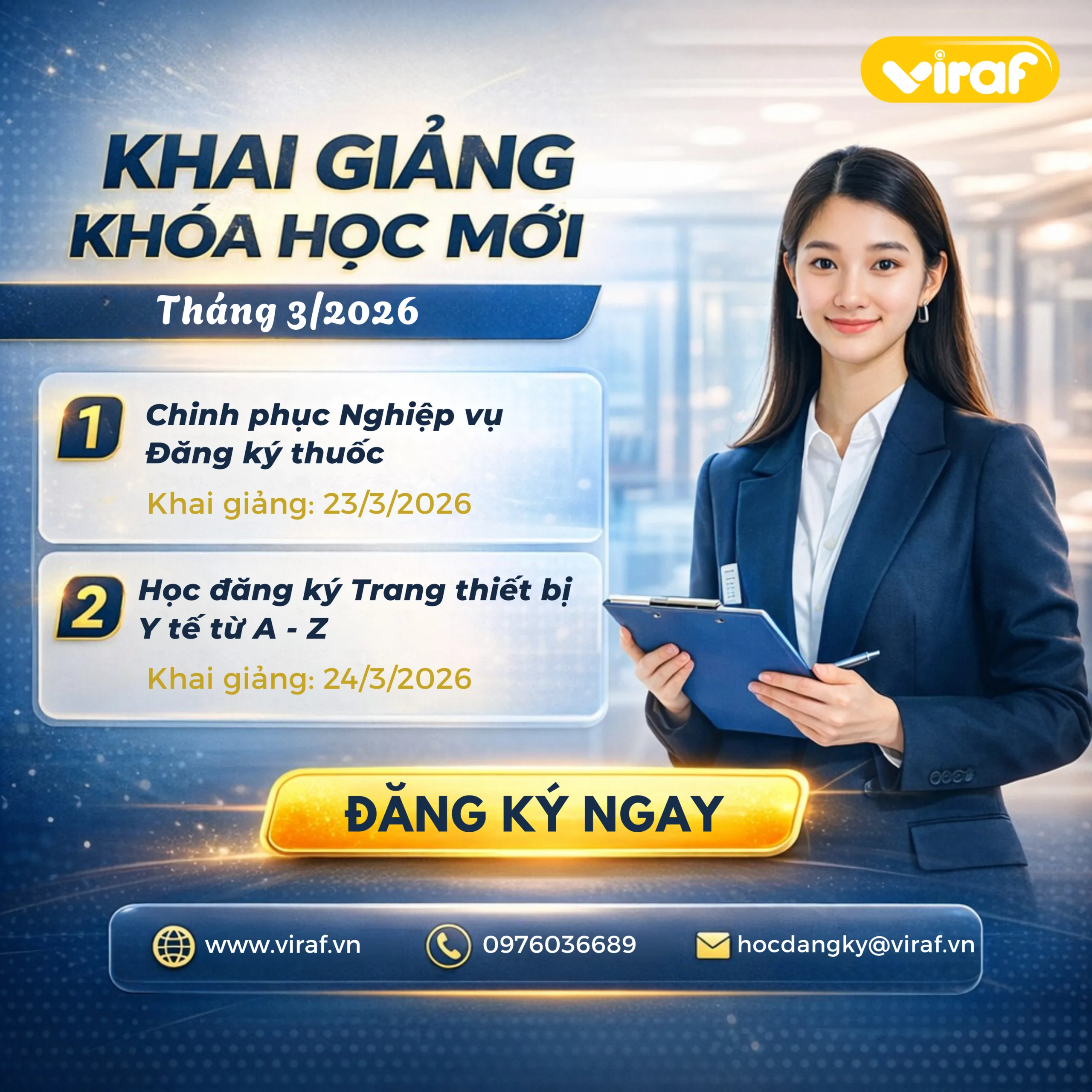 Khai giảng khóa học