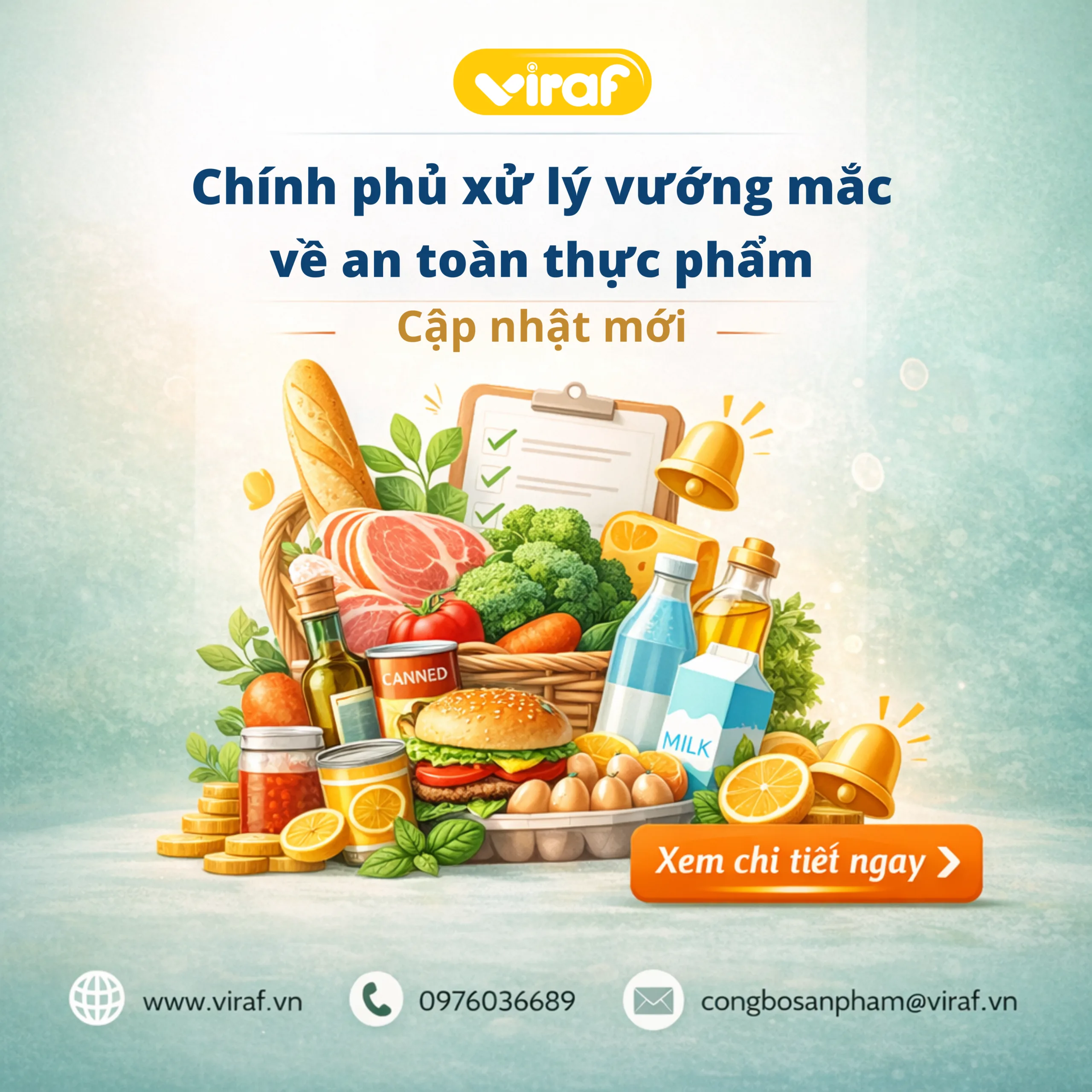 Chính phủ chỉ đạo xử lý vướng mắc trong quy định về an toàn thực phẩm