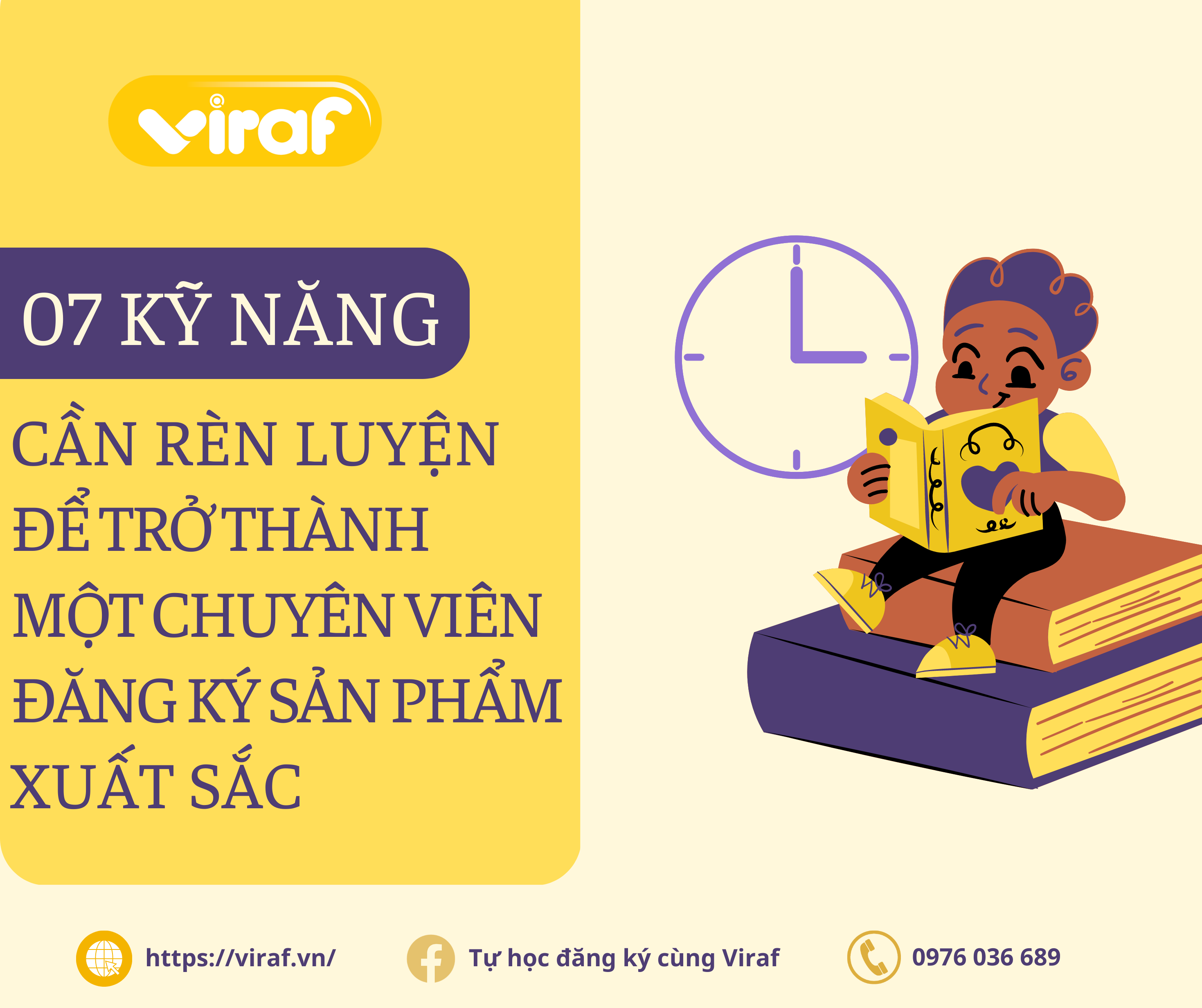 7 KỸ NĂNG CẦN CÓ ĐỂ TRỞ THÀNH MỘT CHUYÊN VIÊN ĐĂNG KÝ SẢN PHẨM XUẤT SẮC