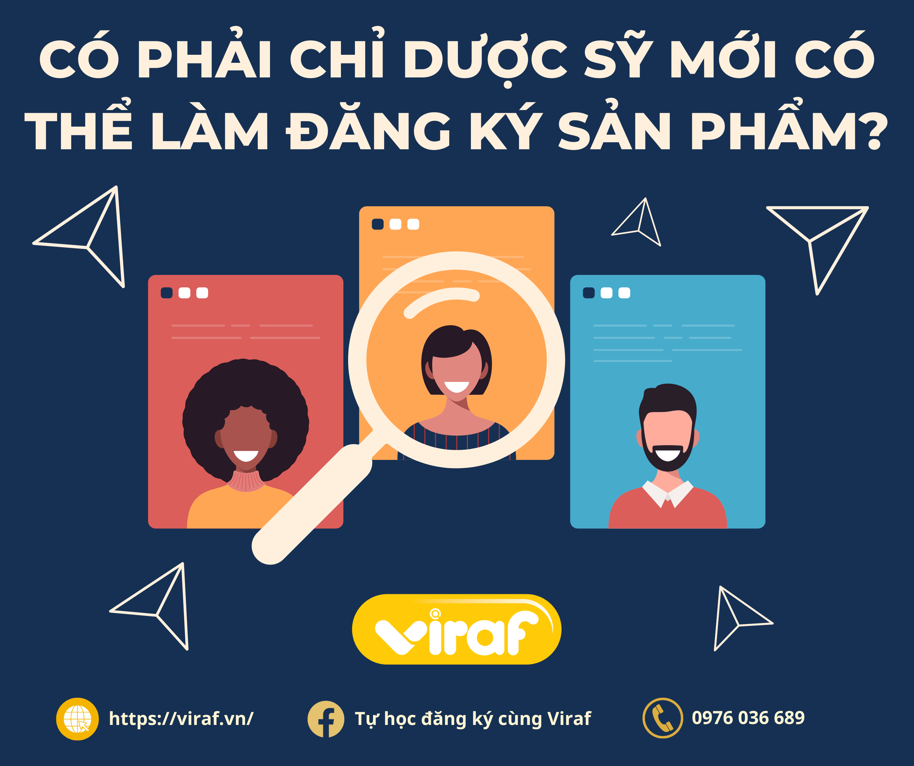 CÓ PHẢI CHỈ DƯỢC SỸ MỚI CÓ THỂ LÀM ĐĂNG KÝ SẢN PHẨM?
