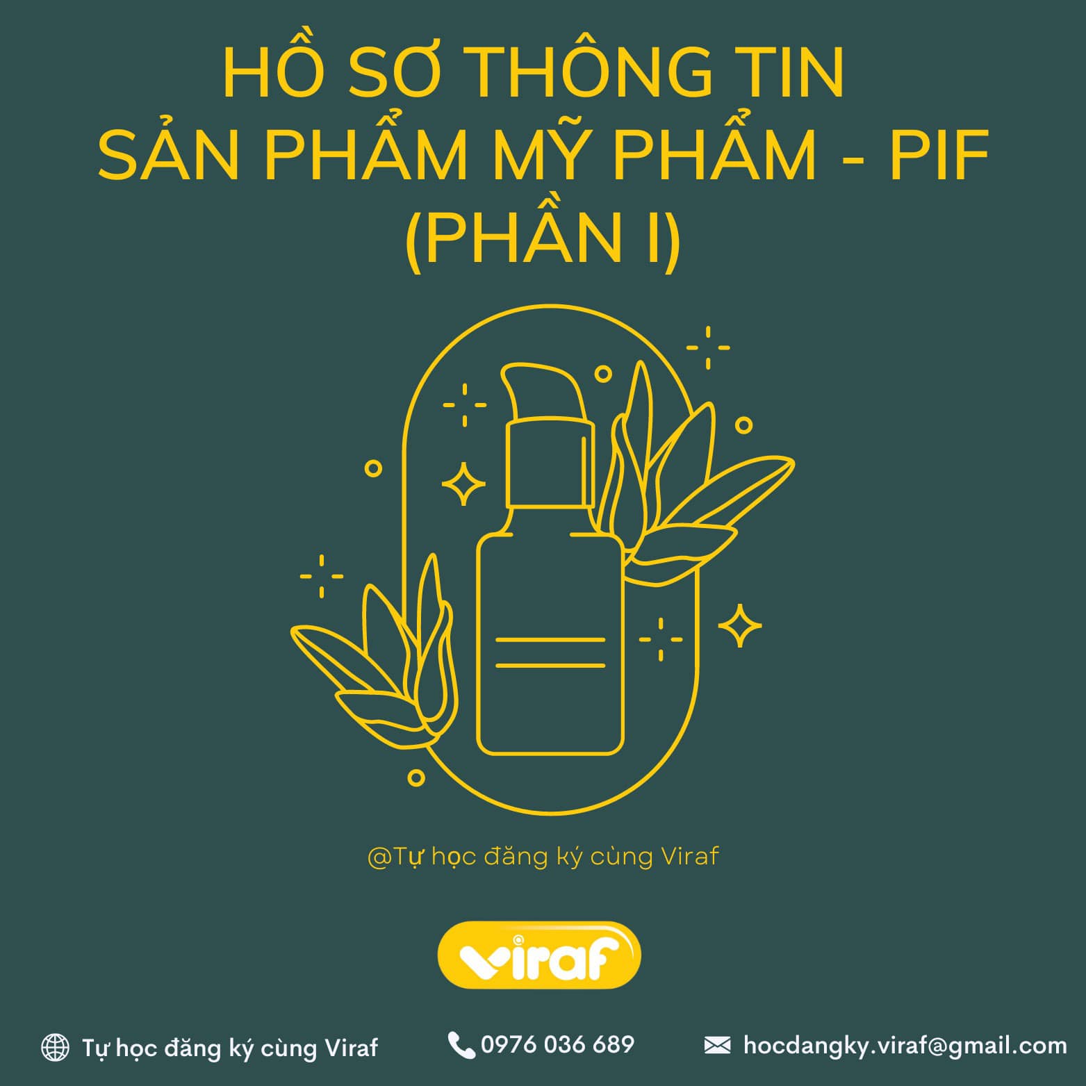 HỒ SƠ THÔNG TIN SẢN PHẨM MỸ PHẨM - PIF