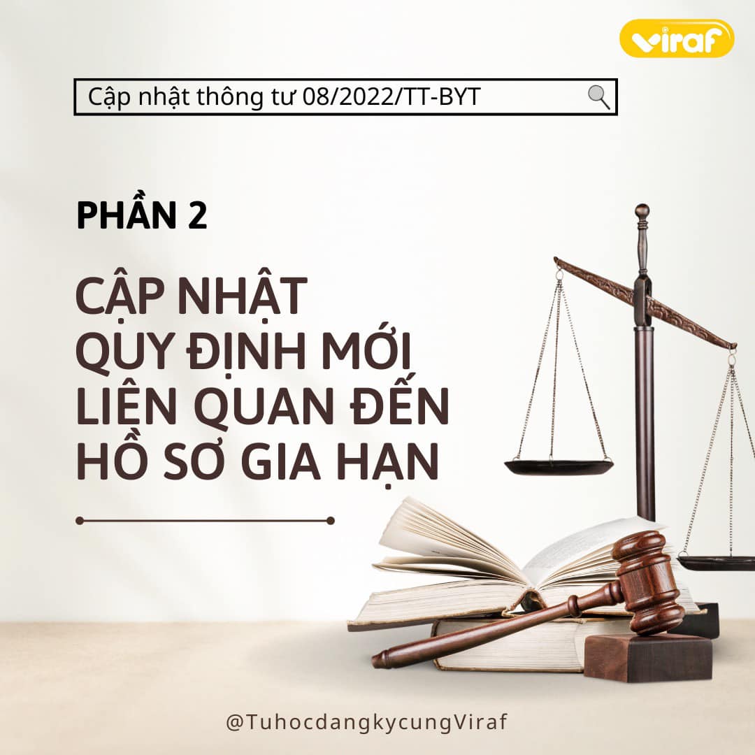 CẬP NHẬT THÔNG TƯ 08/2022/TT-BYT QUY ĐỊNH VIỆC ĐĂNG KÝ LƯU HÀNH THUỐC, NGUYÊN LIỆU LÀM THUỐC