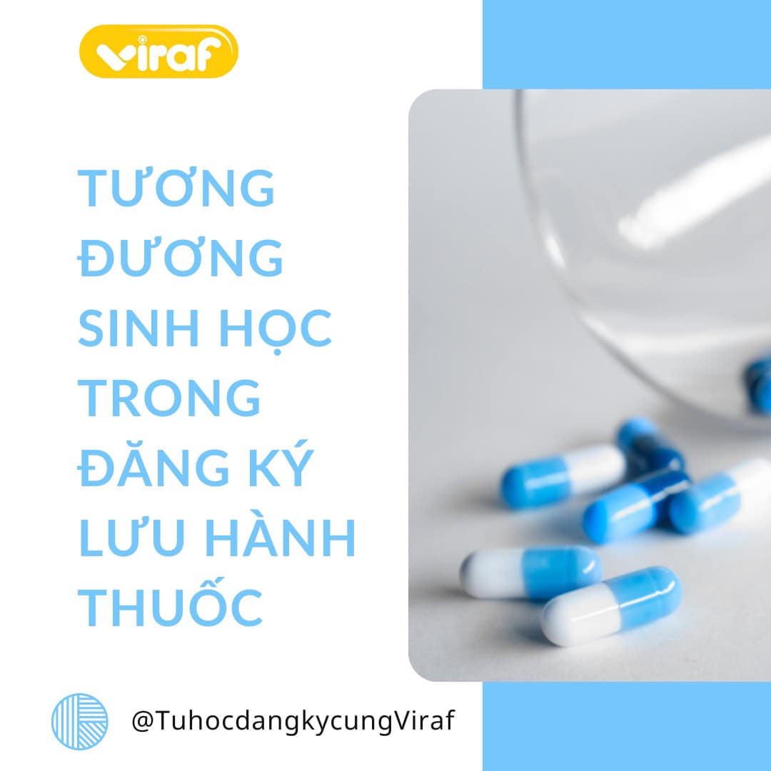 TƯƠNG ĐƯƠNG SINH HỌC TRONG ĐĂNG KÝ LƯU HÀNH THUỐC